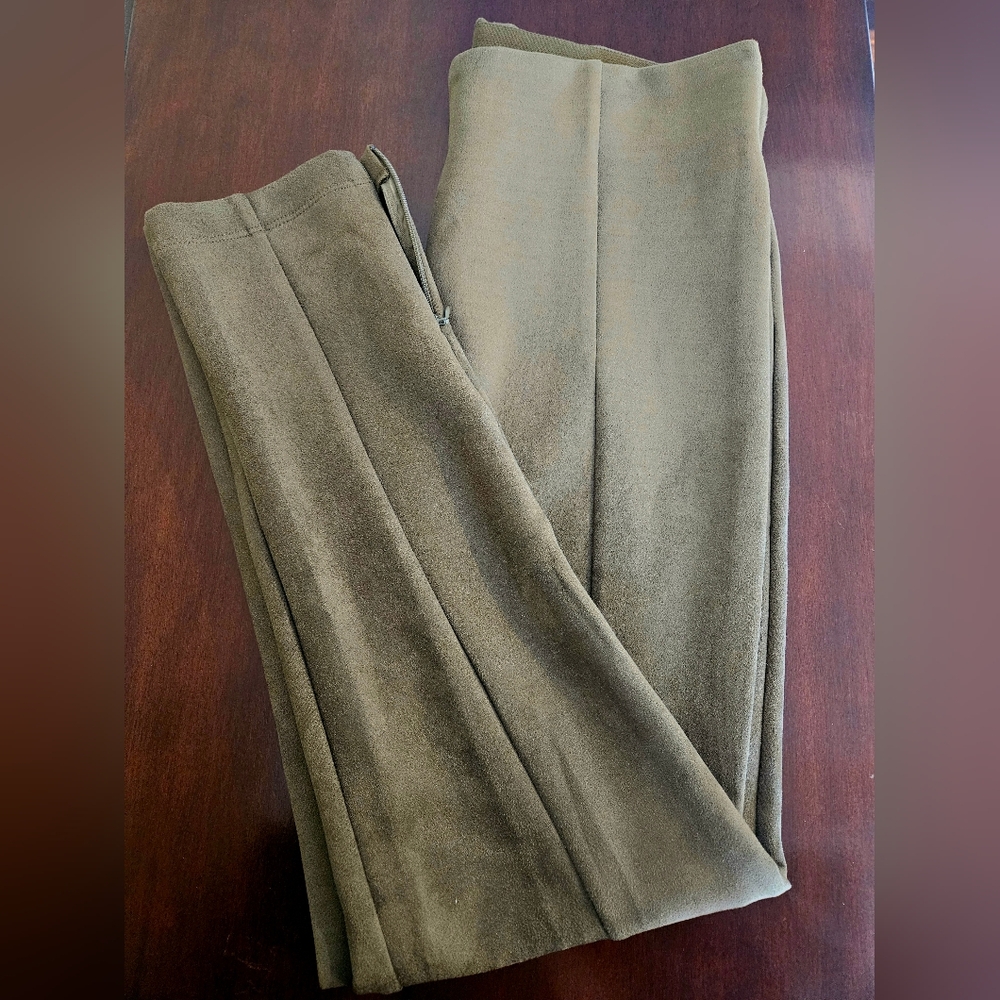 LOFT Faux Suede Leggings M